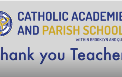 Thank You Catholic School Teachers