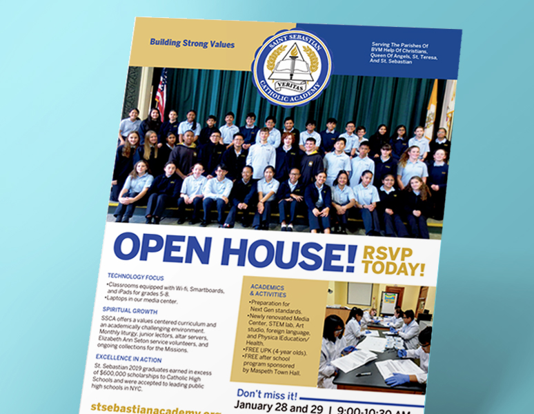 St. Sebastian CA – Open House Version 2