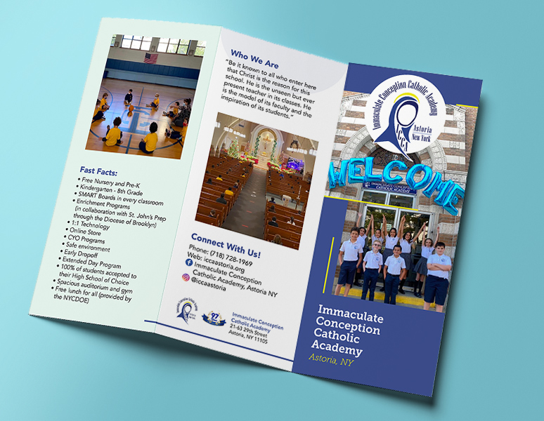 Immaculate Conception CA Astoria – School Information Brochure