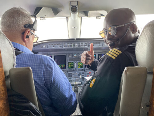 Flying Classroom visits Catholic Schools of Brooklyn and Queens