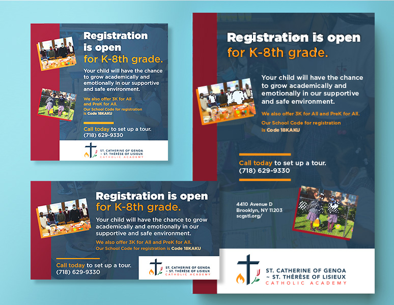 St. Catherine of Genoa – St. Thérèse of Lisieux CA – Registration is Open