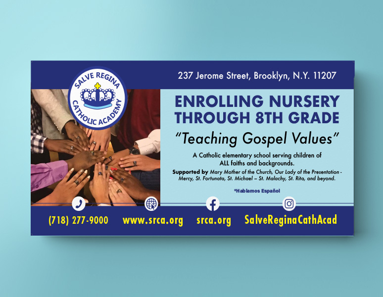 Salve Regina CA – Enroll Vinyl Banner