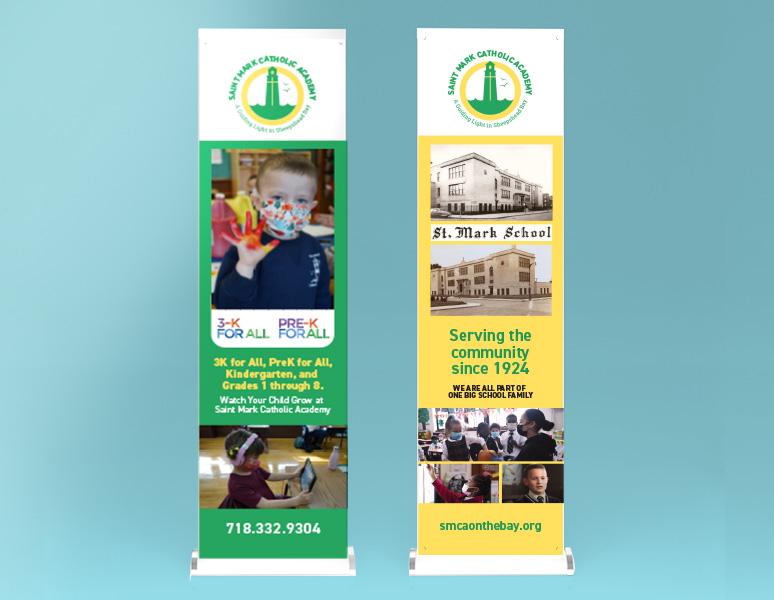 Saint Mark CA – Retractable Banner