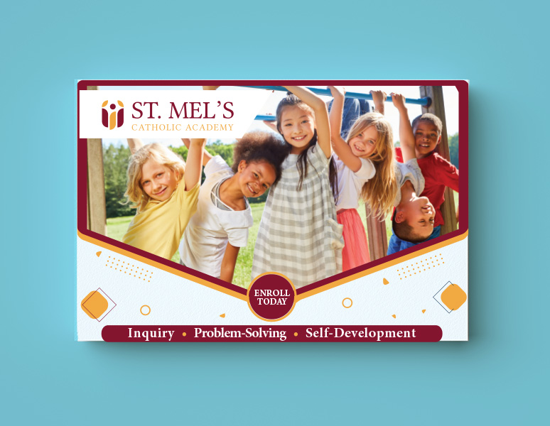 St. Mels CA – Enrollment Postcard