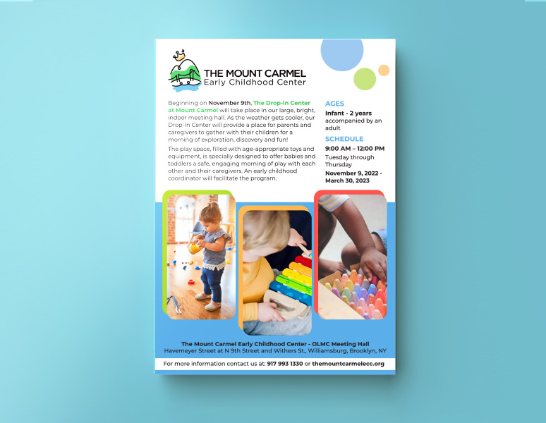 Mount Carmel Early Childhood – One Page Handout