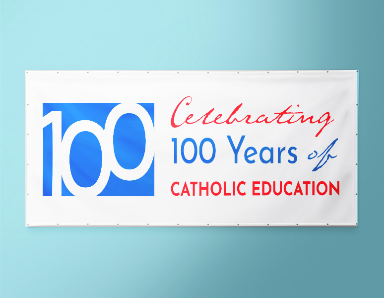 Divine Mercy Parish – Centennial Anni Logo