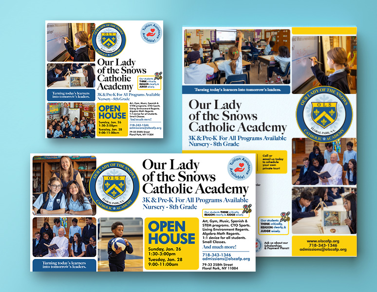 Our Lady of the Snows CA – Open House Assets